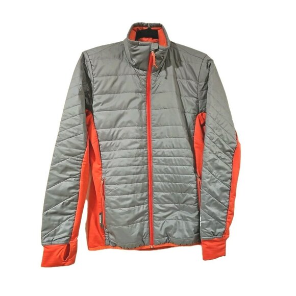 Women's ICEBREAKER MERINO Wool Outdoor Padded Jacket Coat Full Zip Size M - Picture 3 of 14